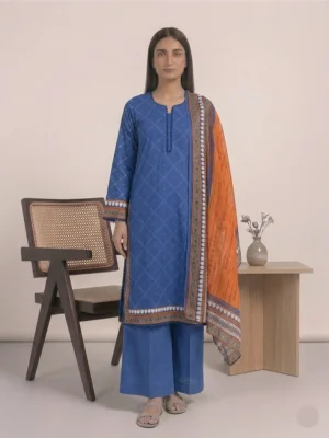 3 Piece Lawn Suit