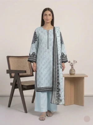 3 Piece Lawn Suit