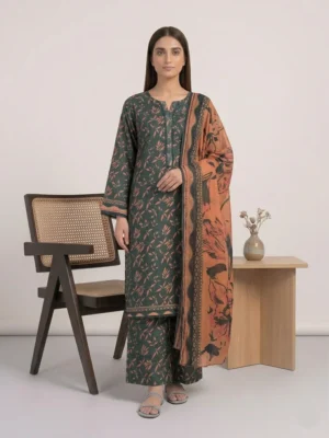 3 Piece Lawn Suit (Stitch)